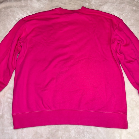 Adidas Bellista Trefoil Logo Crewneck Sweatshirt Sweater French Terry Top Size L - Picture 15 of 16